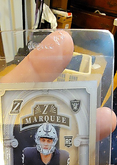 2024 Panini Zenith #8 Brock Bowers Z Marquee — front