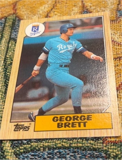 1987 Topps #400 George Brett — front