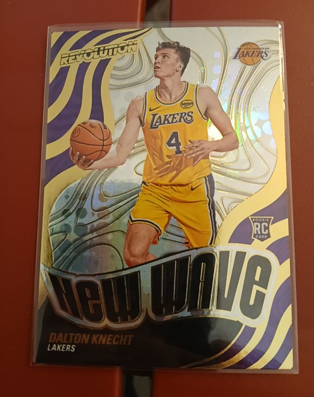 2024-25 Panini Revolution #4 Dalton Knecht New Wave RC — front