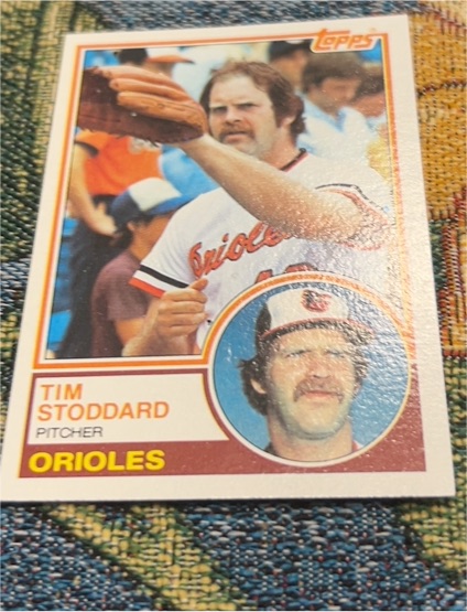 1983 Topps #217 Tim Stoddard — front