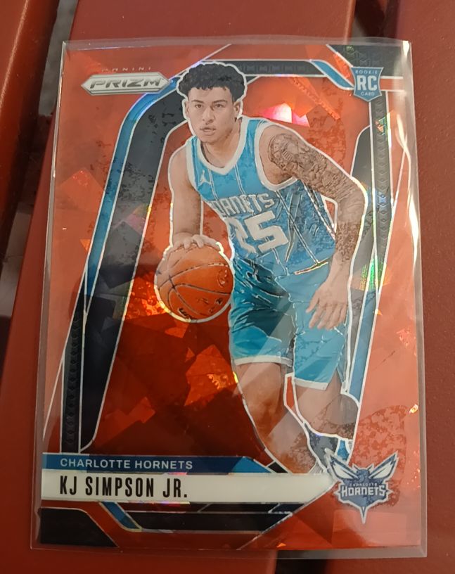 2024-25 Panini Prizm #247 KJ Simpson Jr. — front