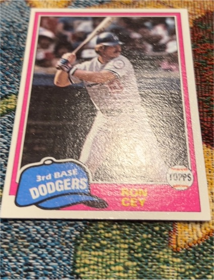 1981 Topps #379 Ron Cey — front