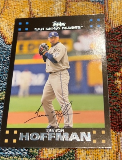 2007 Topps #550 Trevor Hoffman — front
