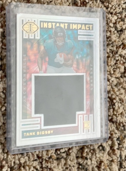2023 Panini Illusions Instant Impact # Tank Bigsby — front