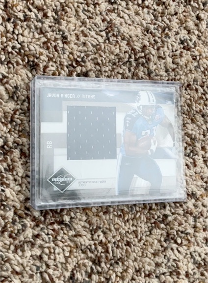 2009 Panini Limited #32 Javon Ringer Rookie Jumbo Jersey — front