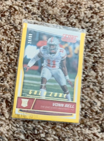 2016 Score #420 Vonn Bell — front