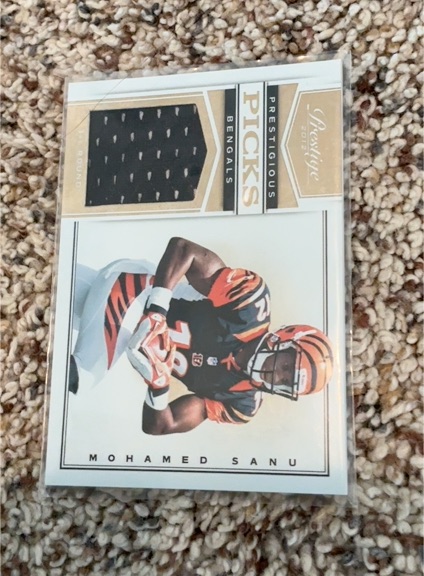 2012 Panini Prestige Prestigious Picks Mohamed Sanu — front