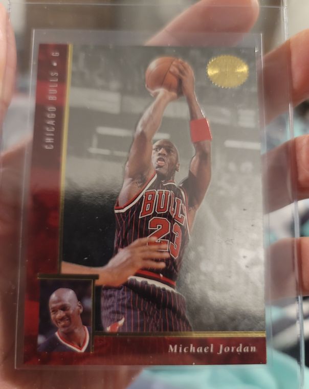 1995-96 Upper Deck SP Championship Series #17 Michael Jordan — front