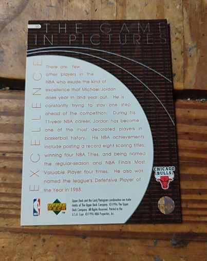 1996-97 Upper Deck #165 Michael Jordan — front