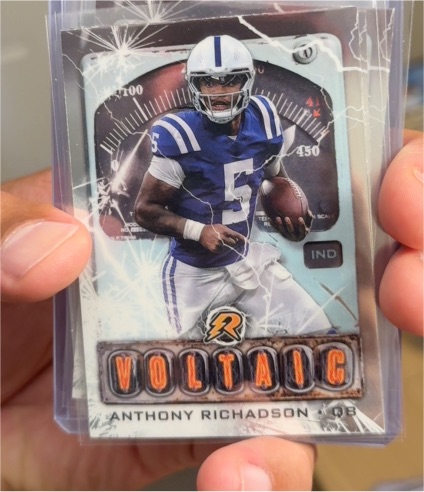 2024 Topps Resurgence Voltaic #V-3 Anthony Richardson — front