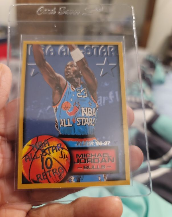 1996-97 Fleer NBA All-Star 10 Retro #282 Michael Jordan — front