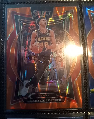 2024-25 Panini Select #86 Zaccharie Risacher — front
