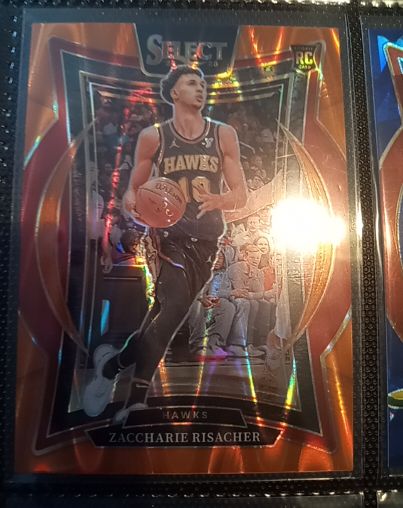 2024-25 Panini Select #86 Zaccharie Risacher — front
