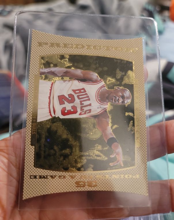1996-97 Upper Deck Predictor #P10 Michael Jordan — front