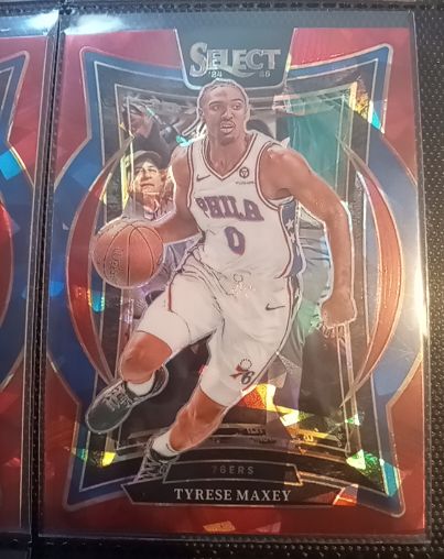 2024-25 Panini Select #20 Tyrese Maxey — front