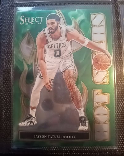 2024-25 Panini Select Hot Stars #5 Jayson Tatum — front
