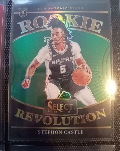 2024-25 Panini Select #17 Stephon Castle Rookie Revolution — front