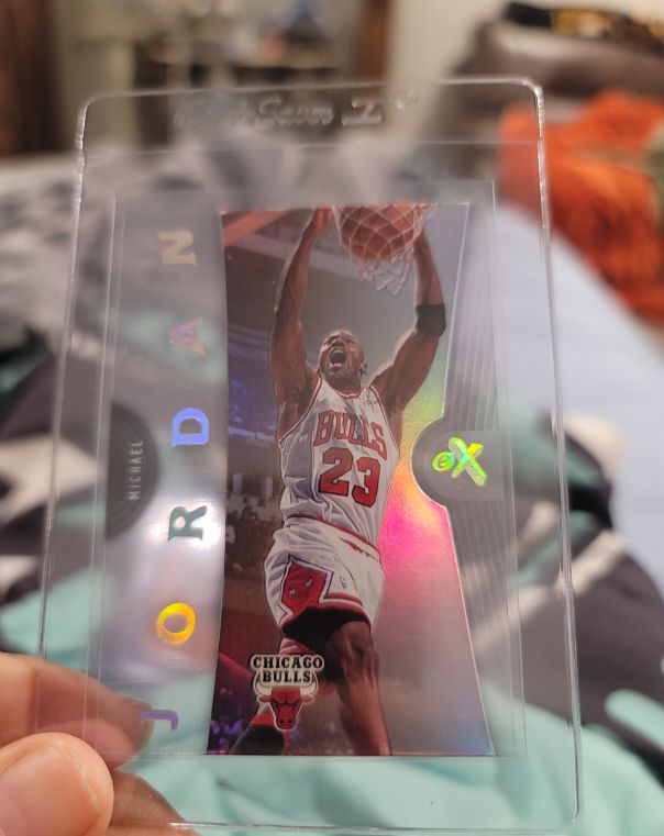 2006-07 Fleer E-X #4 Michael Jordan — front