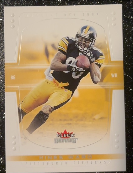 2004 Fleer Genuine #15 Hines Ward — front