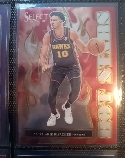 2024-25 Panini Select Hot Stars #15 Zaccharie Risacher — front