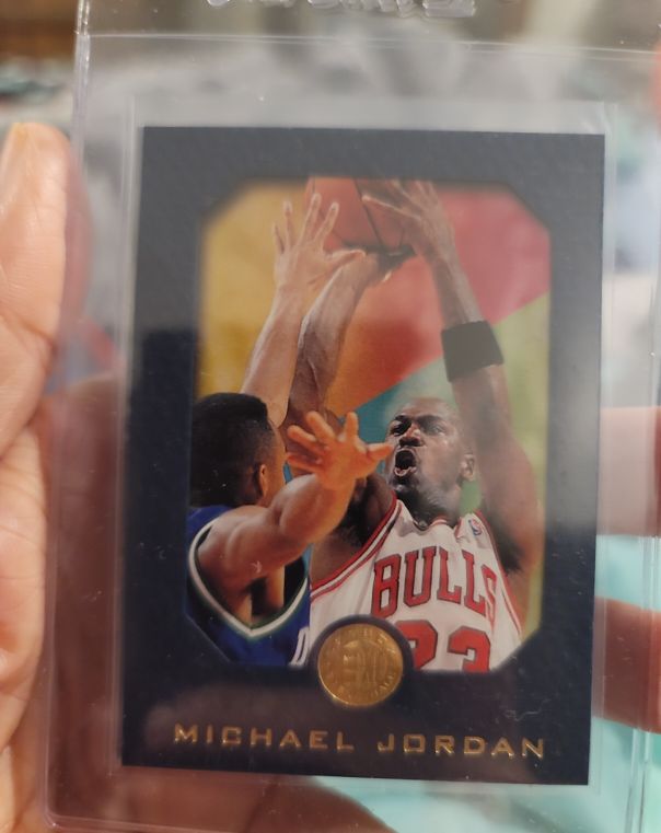 1995-96 Skybox E-XL #10 Michael Jordan — front