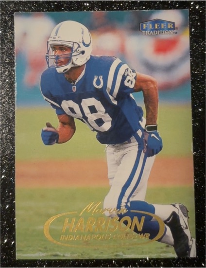 1998 Fleer Tradition #214 Marvin Harrison — front