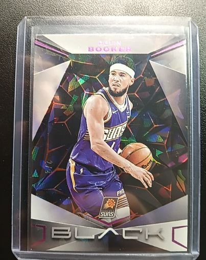 2023-24 Panini Black #75 Devin Booker — front