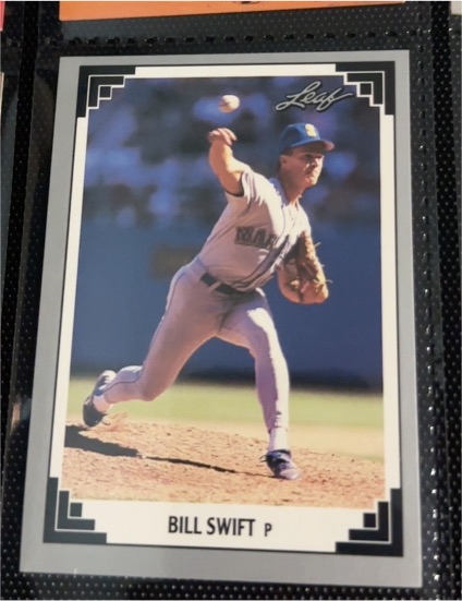 1991 Leaf #380 Bill Swift — front