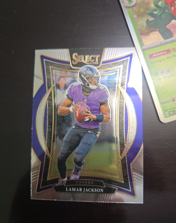 2024 Panini Select Concourse #35 Lamar Jackson — front
