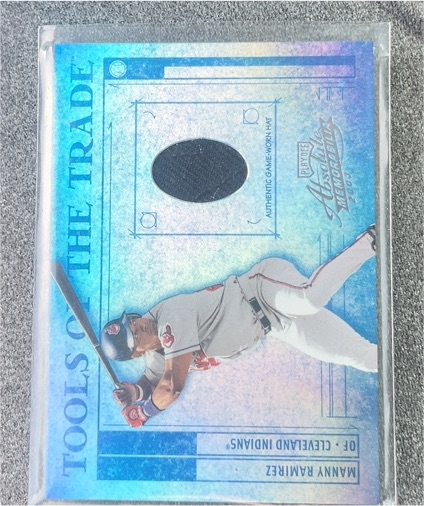 2003 Playoff Absolute Memorabilia Tools of the Trade #TT-59 Manny Ramirez — front