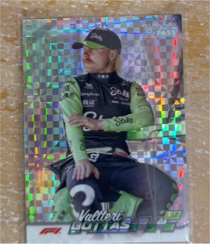 2024 Topps Paddock Pass Formula 1 #13 Valtteri Bottas — front