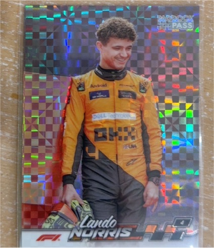 2024 Topps Paddock Pass Formula 1 #7 Lando Norris — front