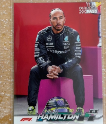 2024 Topps Paddock Pass Formula 1 #6b Lewis Hamilton — front