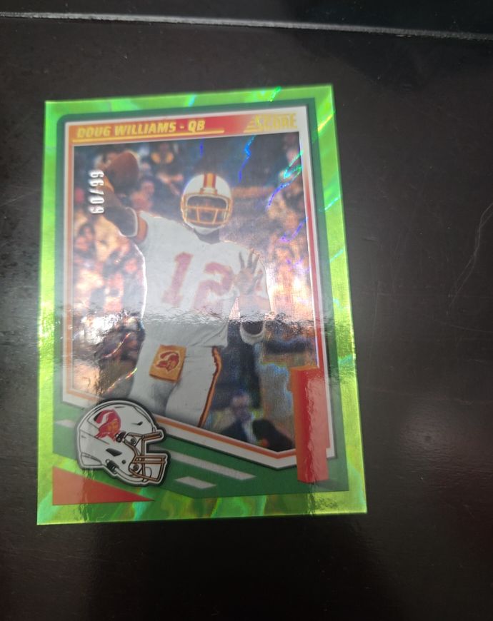 1989 Score #60 Doug Williams — front