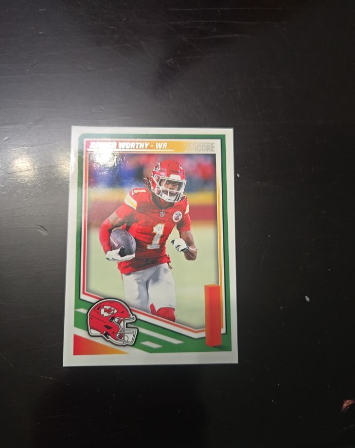 2025 Panini Score #237 Xavier Worthy — front