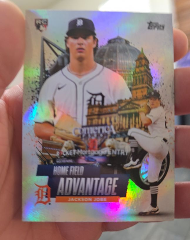 2025 Topps Series 2 #HA-28 Jackson Jobe Home Field Advantage Rookie RC — front