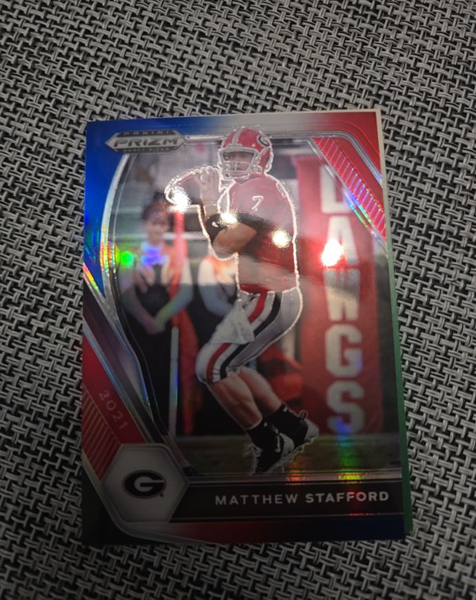 2021 Panini Prizm Draft Picks #19 Matthew Stafford — front