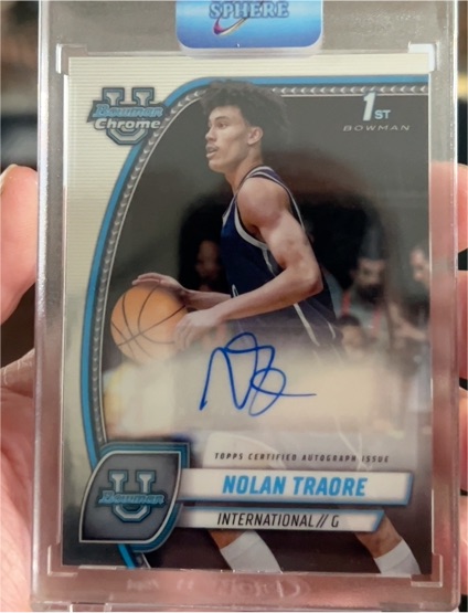 2024 Bowman Chrome University #56 Nolan Traore — front