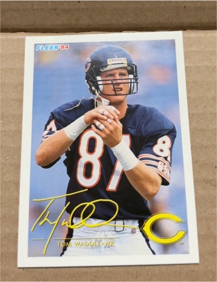 1994 Fleer #69 Tom Waddle — front