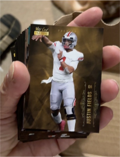 2021 Wild Card Matte #MBC-2 Justin Fields — front