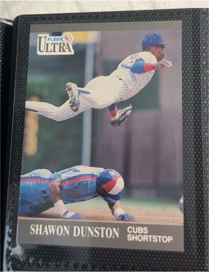1991 Fleer Ultra #59 Shawon Dunston — front