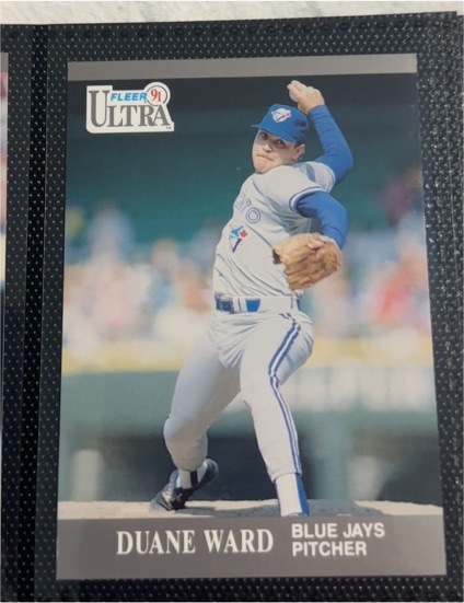 1991 Fleer Ultra #208 Duane Ward — front
