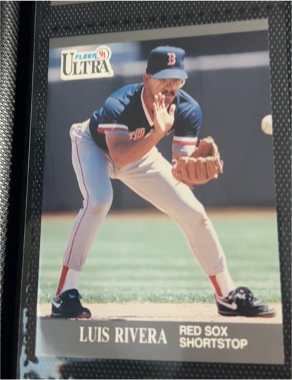 1991 Fleer Ultra #42 Luis Rivera — front