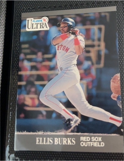 1991 Fleer Ultra #30 Ellis Burks — front