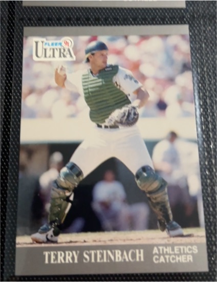 1991 Fleer Ultra #253 Terry Steinbach — front