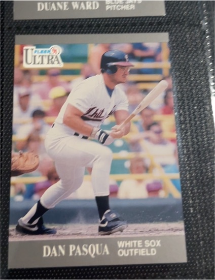 1991 Fleer Ultra #244 Dan Pasqua — front