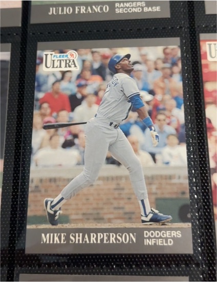 1991 Fleer Ultra #170 Mike Sharperson — front