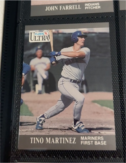 1991 Fleer Ultra #341 Tino Martinez — front