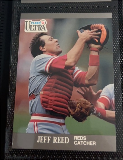 1991 Fleer Ultra #101 Jeff Reed — front
