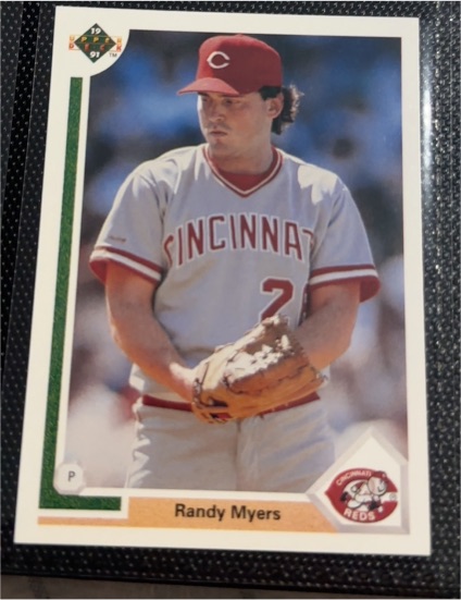 1991 Upper Deck #371 Randy Myers — front